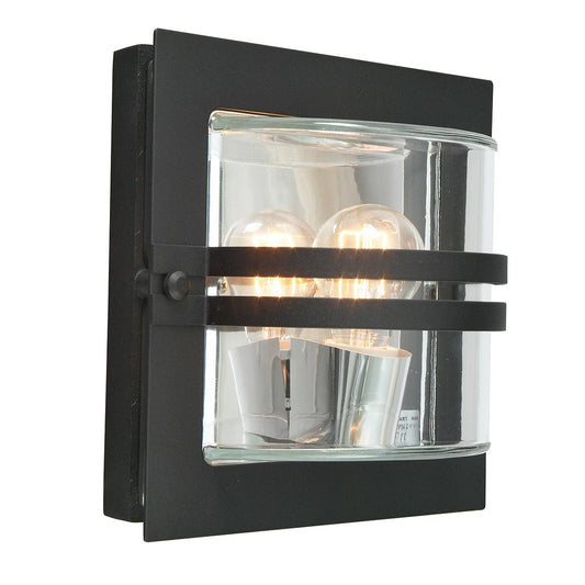 Norlys | Bern 1 Light Wall Lantern With Clear Glass