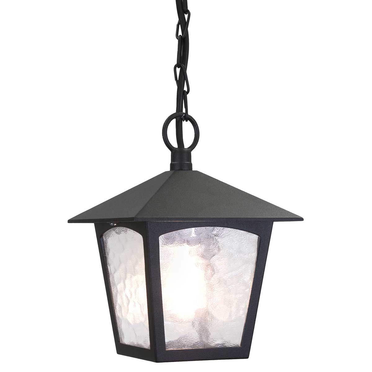 Elstead  |York 1 Light Porch Chain Lantern