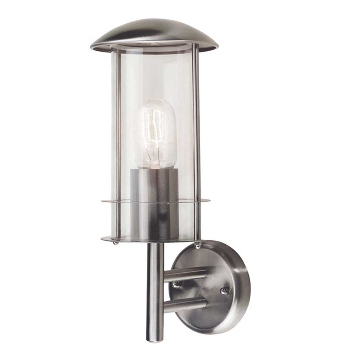 Elstead | Bruges Stainless Steel 1 Light Wall Lantern