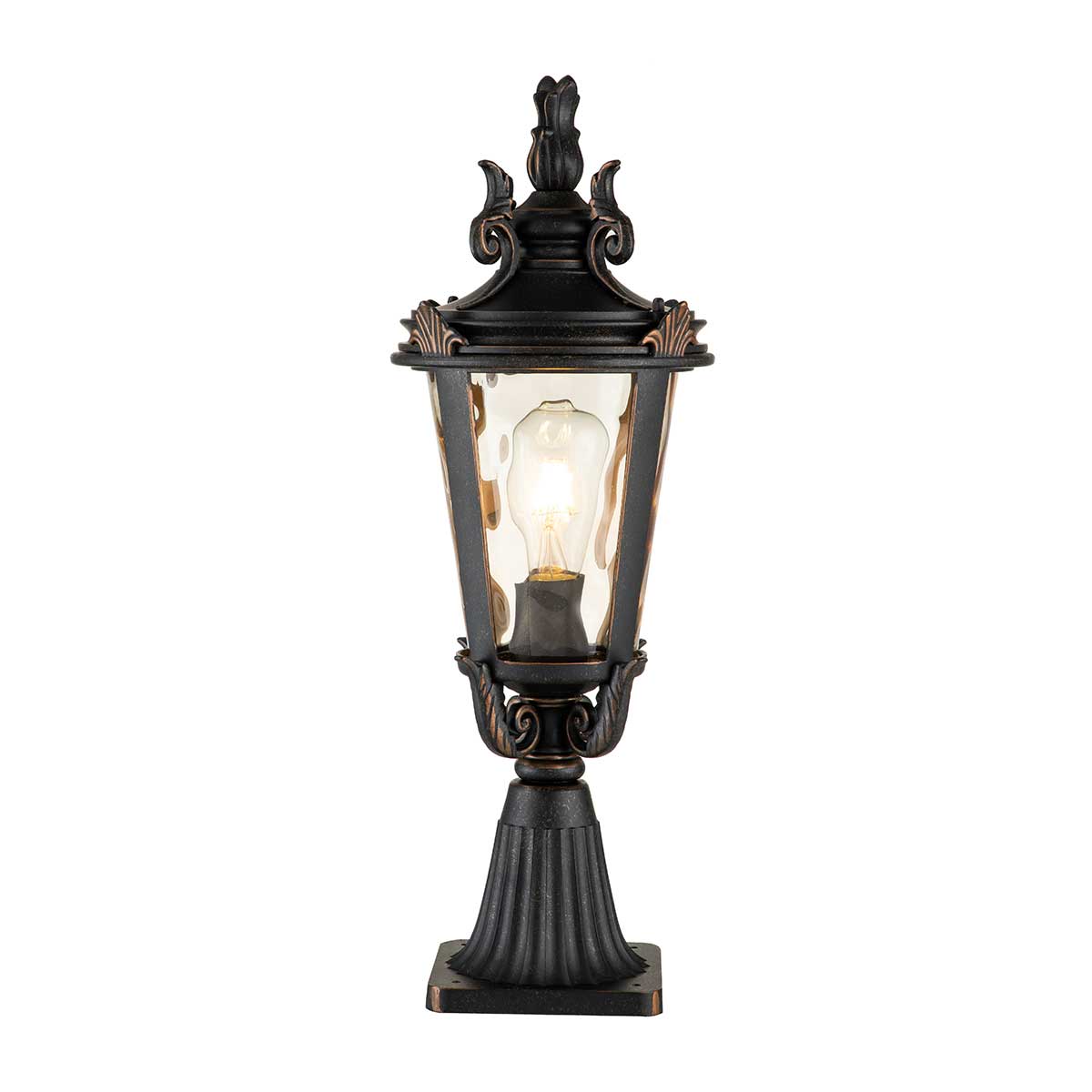 Elstead | Baltimore 1 Light Medium Pedestal Lantern