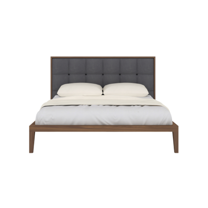 Twenty10 Design | Calla Beds in Walnut/Grey