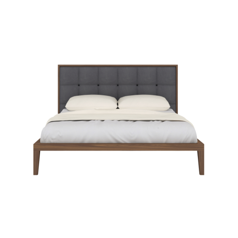 Twenty10 Design | Calla Beds in Walnut/Grey