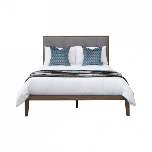 Twenty10 Design | Calla Beds in Walnut/Grey