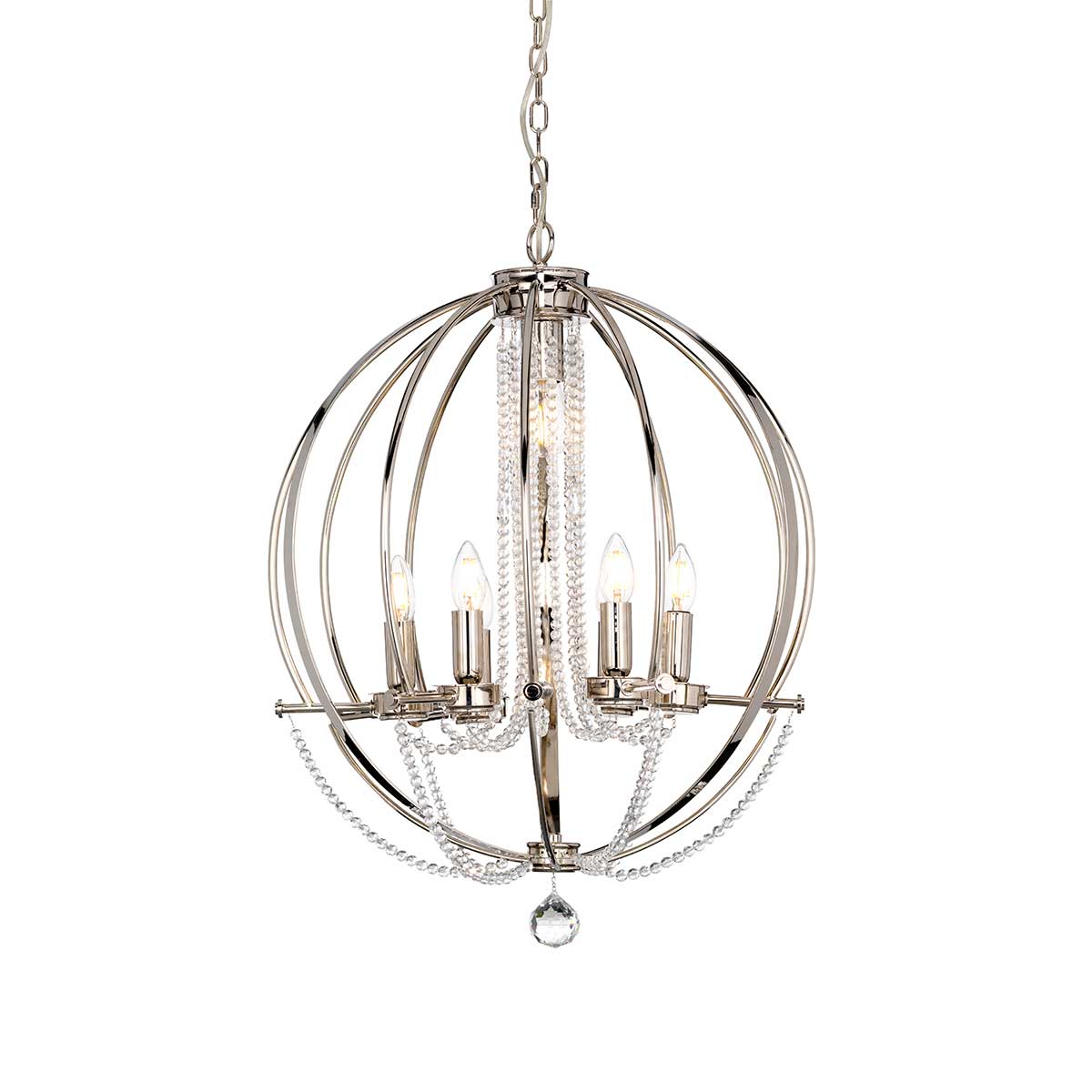 Elstead | Cassie 7 Light Chandelier