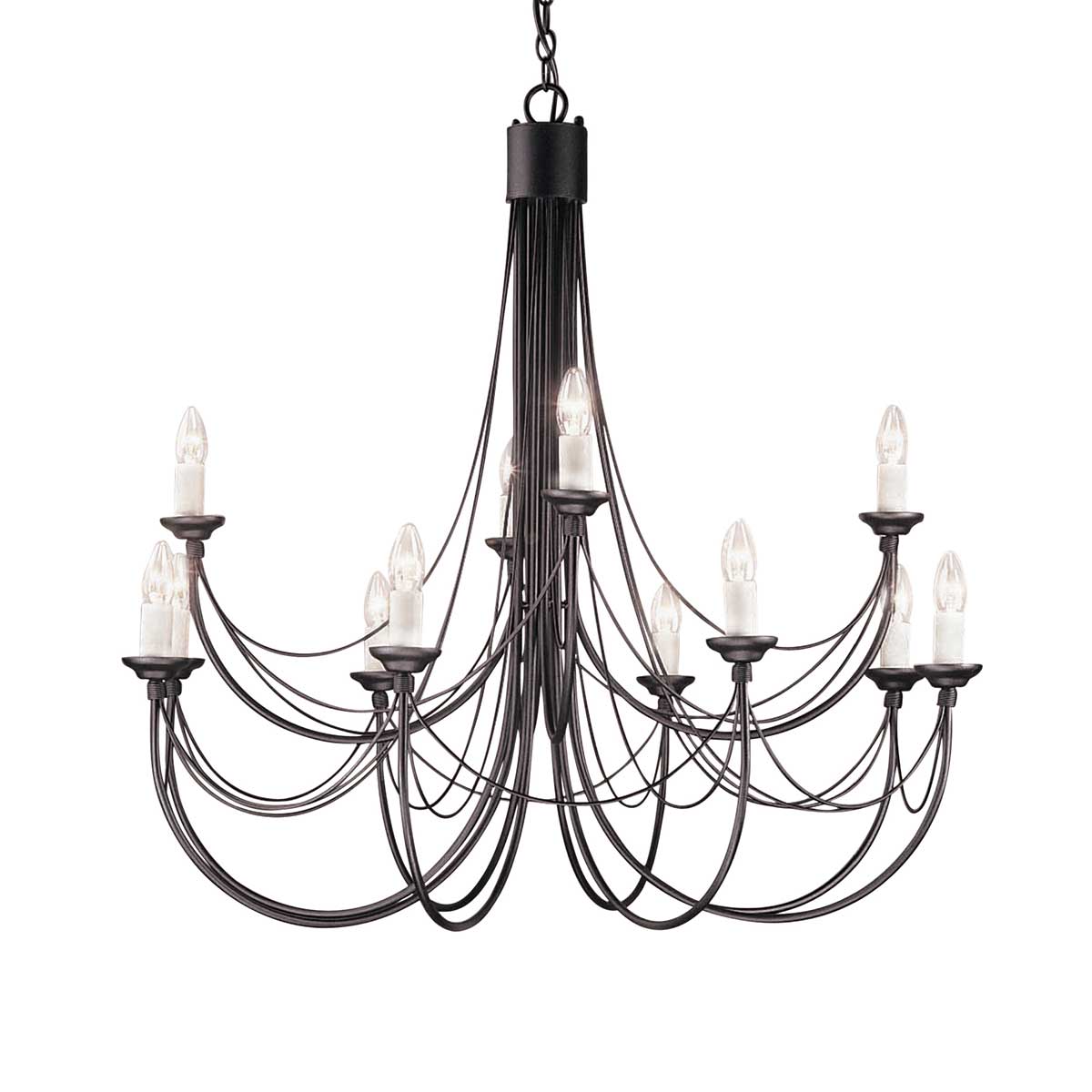 Elstead | Carisbrooke 12 Light Chandelier