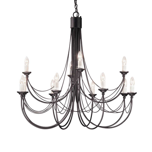 Elstead | Carisbrooke 12 Light Chandelier