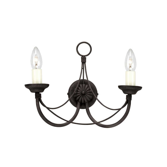 Elstead | Carisbrooke 2 Light Wall Light