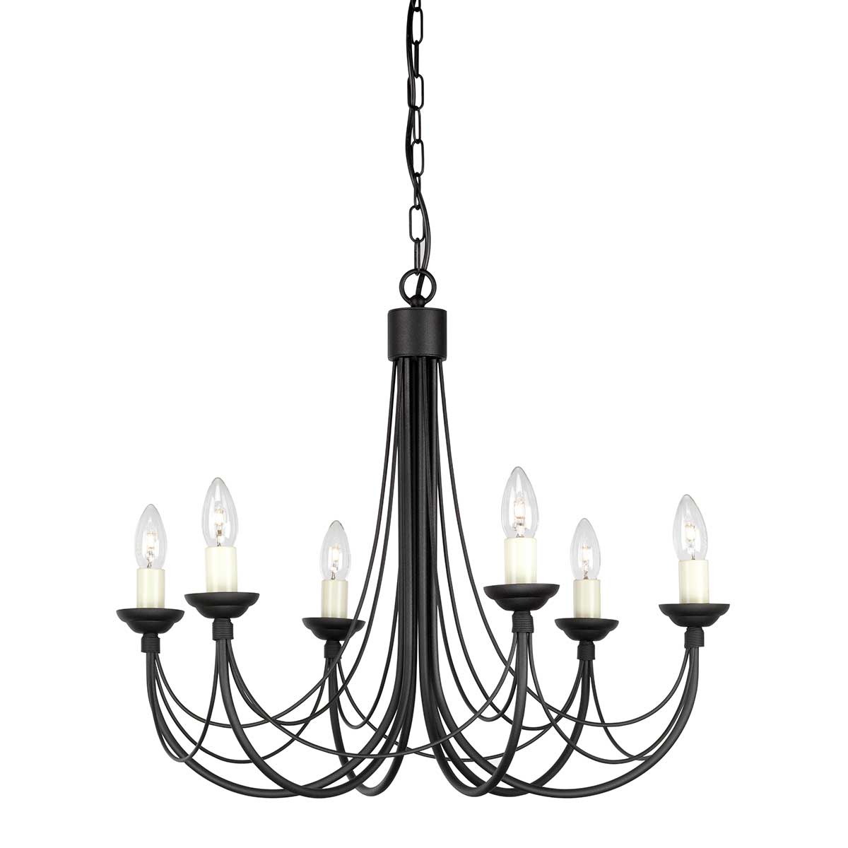 Elstead | Carisbrooke 6 Light Chandelier