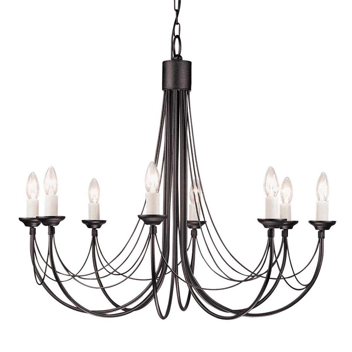 Elstead | Carisbrooke 8 Light Chandelier