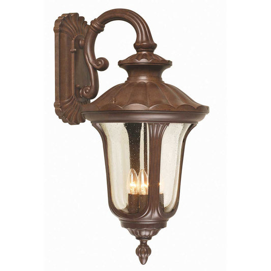 Elstead | Chicago 4 Light Large Down Wall Lantern