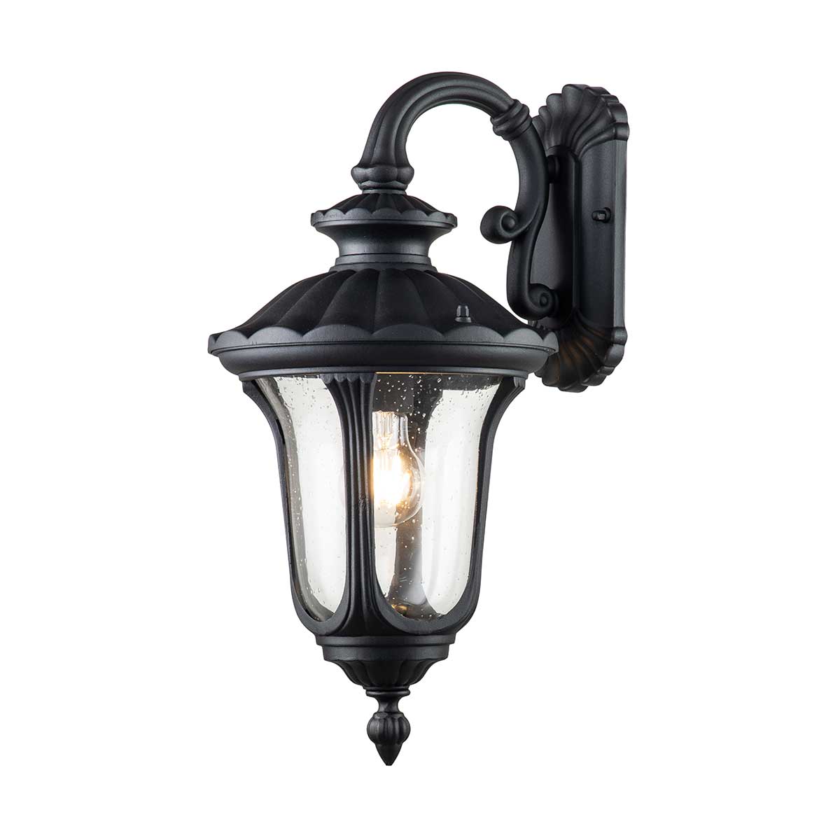 Elstead | Chicago 1 Light Small Down Wall Lantern