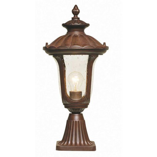 Elstead | Chicago 1 Light Small Pedestal Lantern