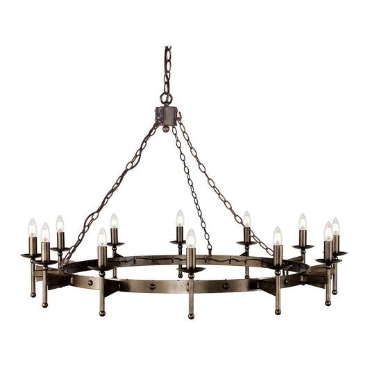 Elstead | Cromwell 12 Light Chandelier