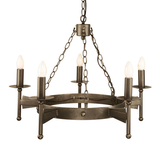 Elstead | Cromwell 5 Light Chandelier