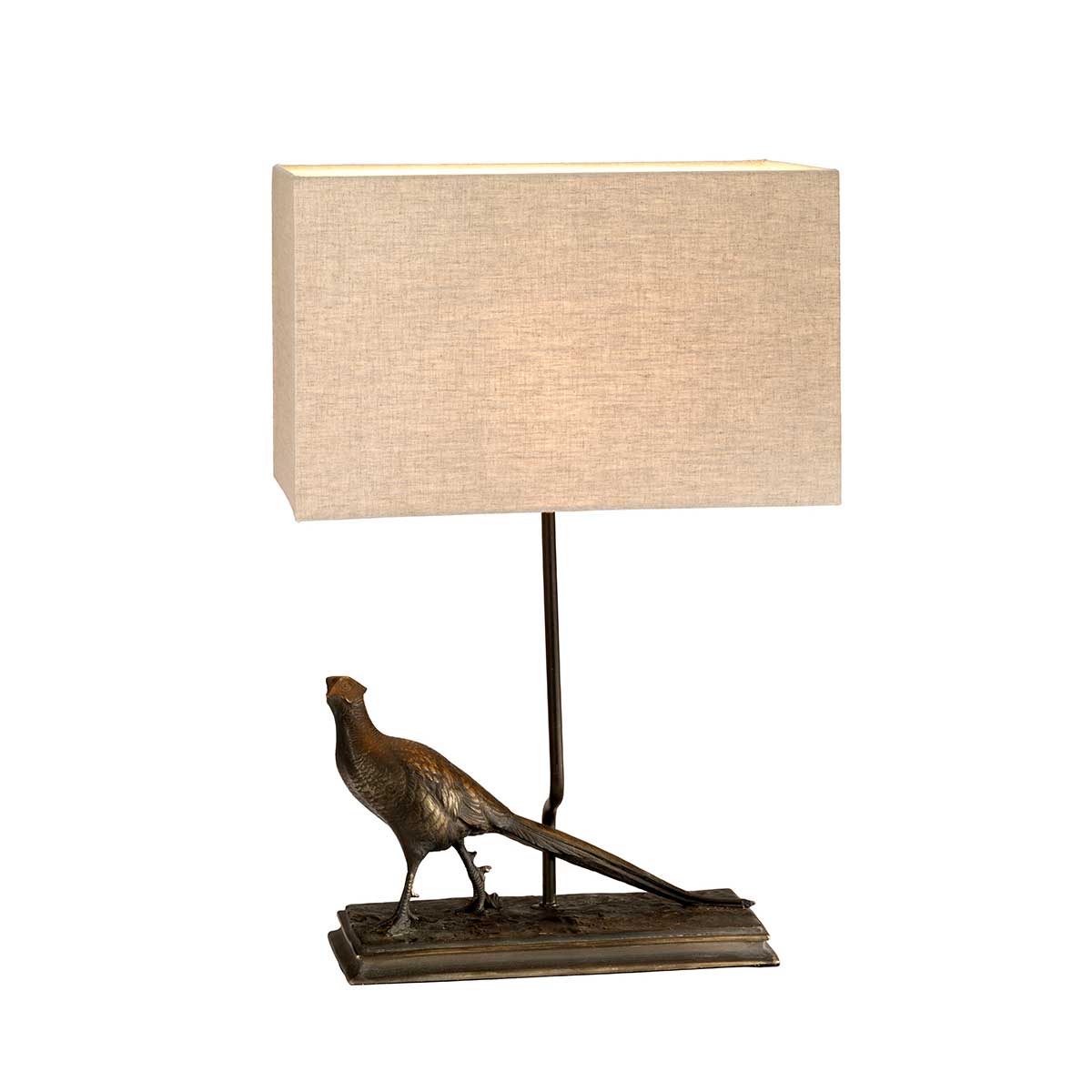 Designer's Lightbox | Halkirk 1 Light Table Lamp With Rectangle Shade