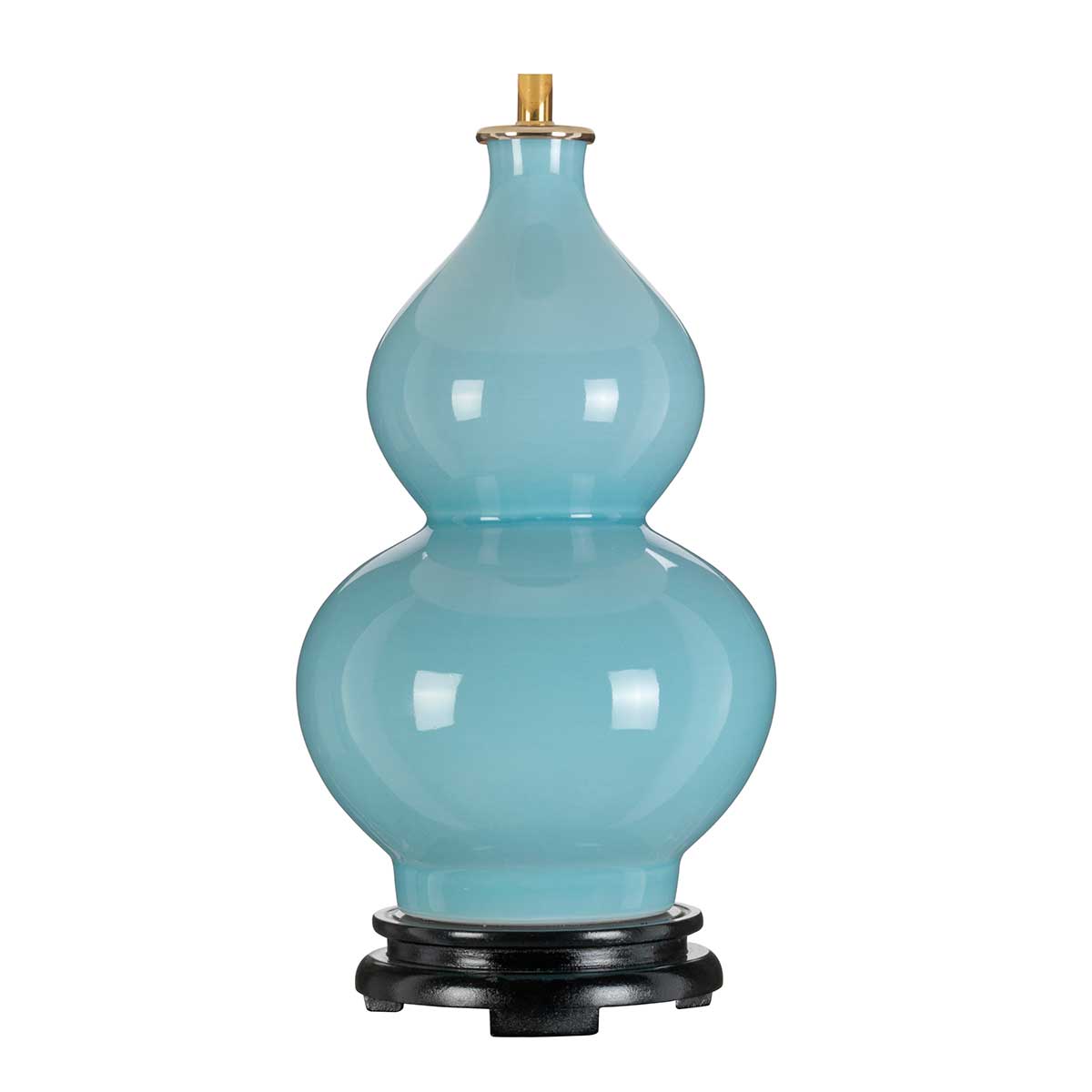 Designer's Lightbox | Harbin Gourd 1 Light Table Lamp – Base Only – Duck Egg Blue