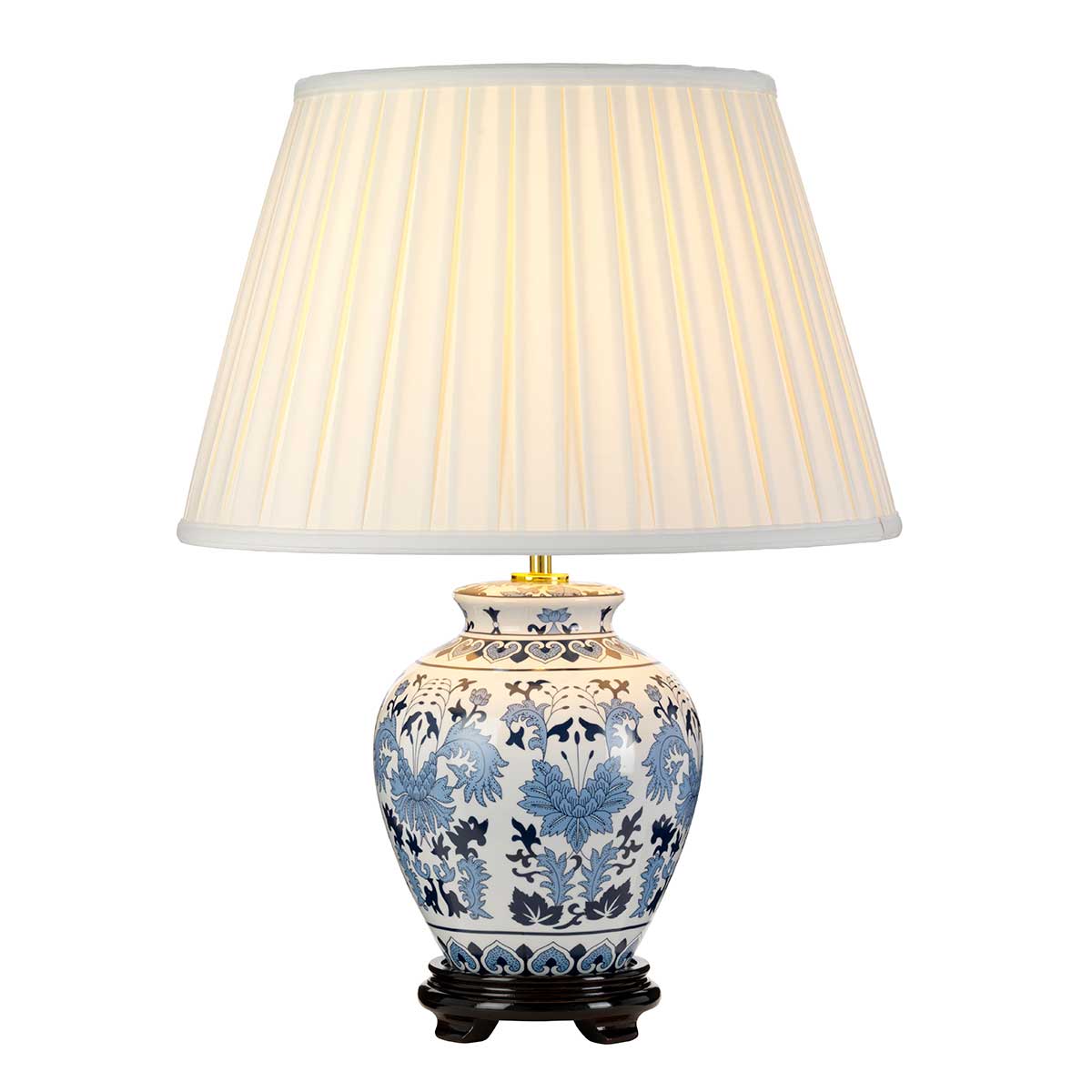 Designer's Lightbox | Linyi 1 Light Table Lamp with Tall Empire Shade