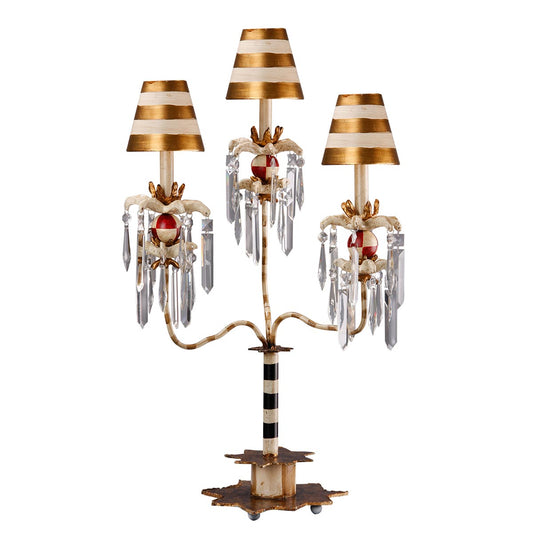 Flambeau | Birdland 3 Arm Table Lamp