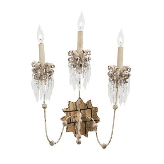 Flambeau | Venetian 3 Light Wall Light