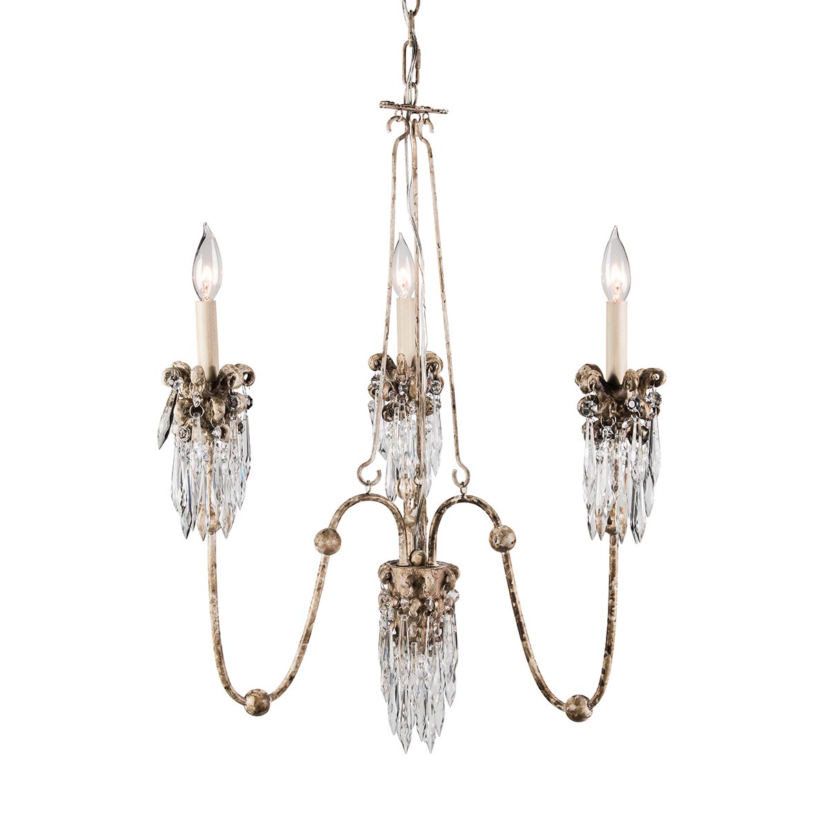 Flambeau | Venetian 3 Light Chandelier