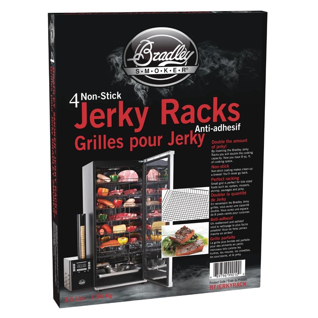 Bradley Smoker - Set of 4 Non Stick Jerky Racks