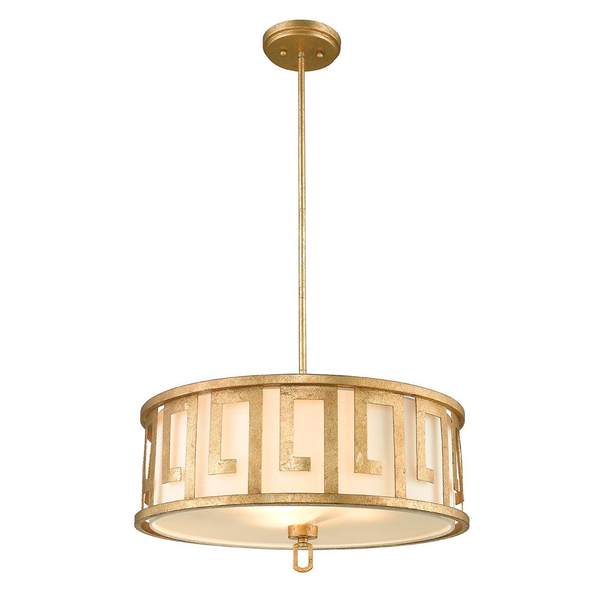 Gilded Nola | Lemuria 3 Light Duo-Mount Large Pendant