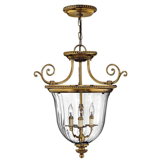 Hinkley | Cambridge 3 Light Small Pendant