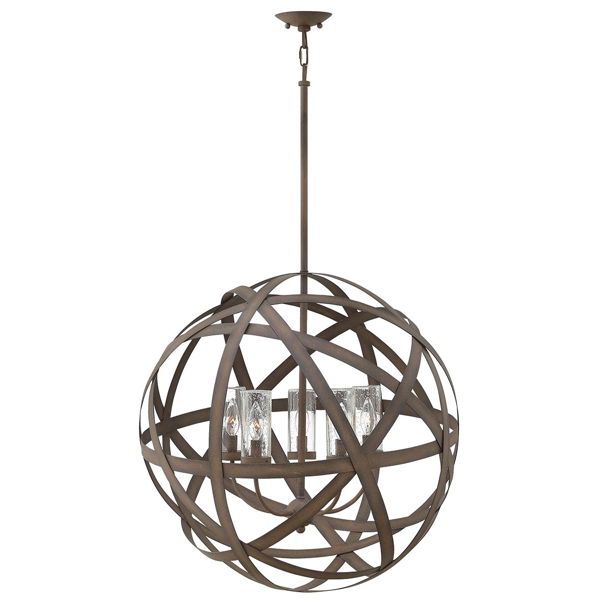 Hinkley | Carson 5 Light Outdoor Chandelier