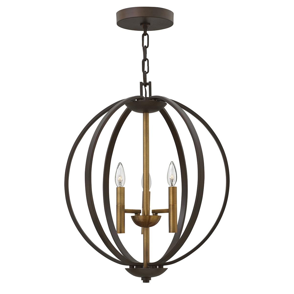 Hinkley | Euclid 3 Light Pendant Chandelier