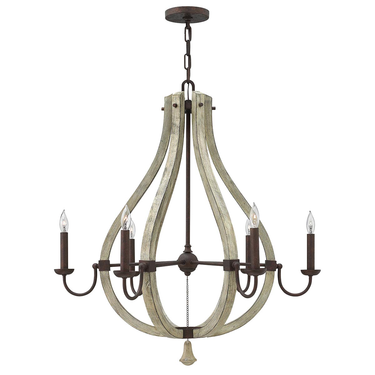 Hinkley | Middlefield 6 Light Chandelier