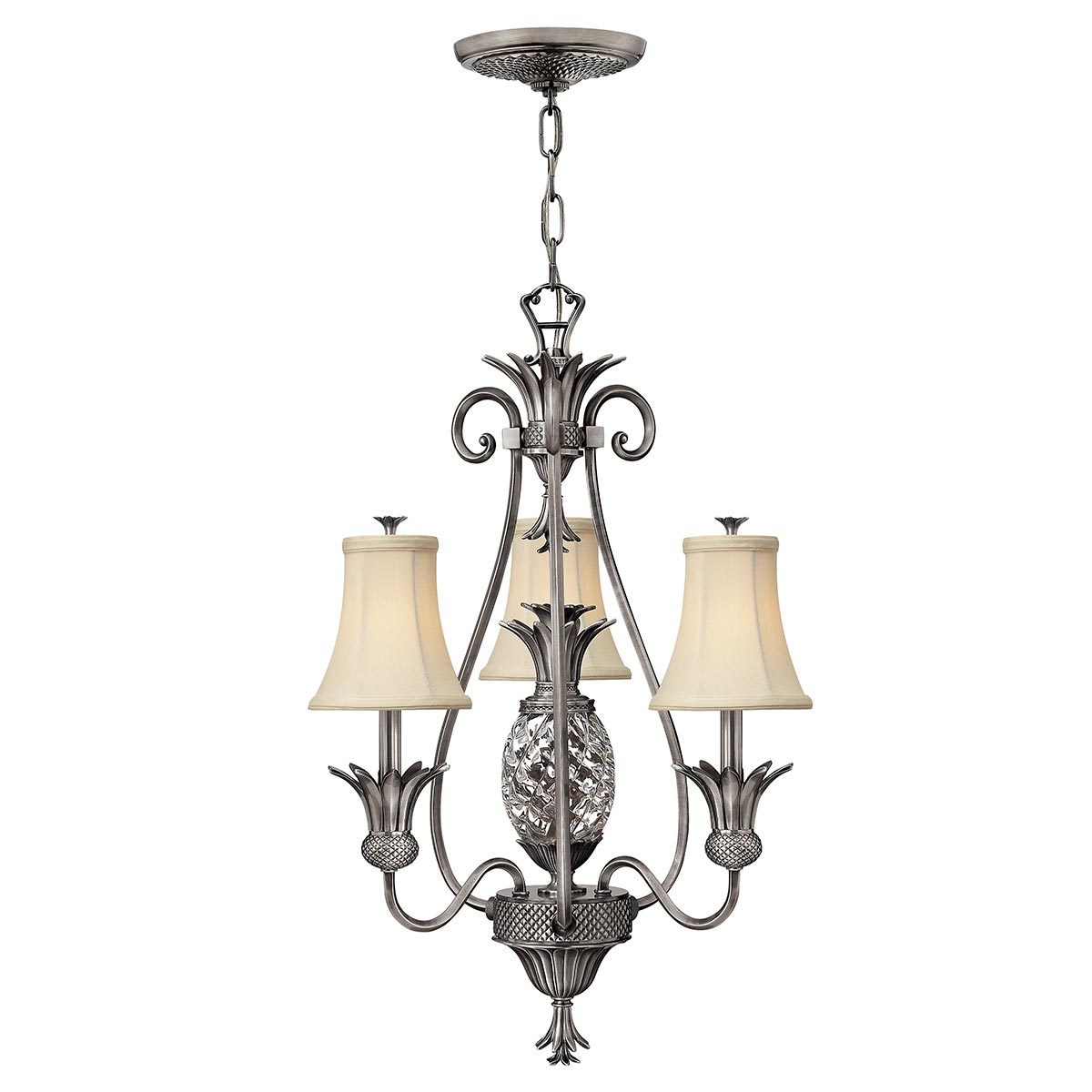 Hinkely | Plantation 3 Light Chandelier