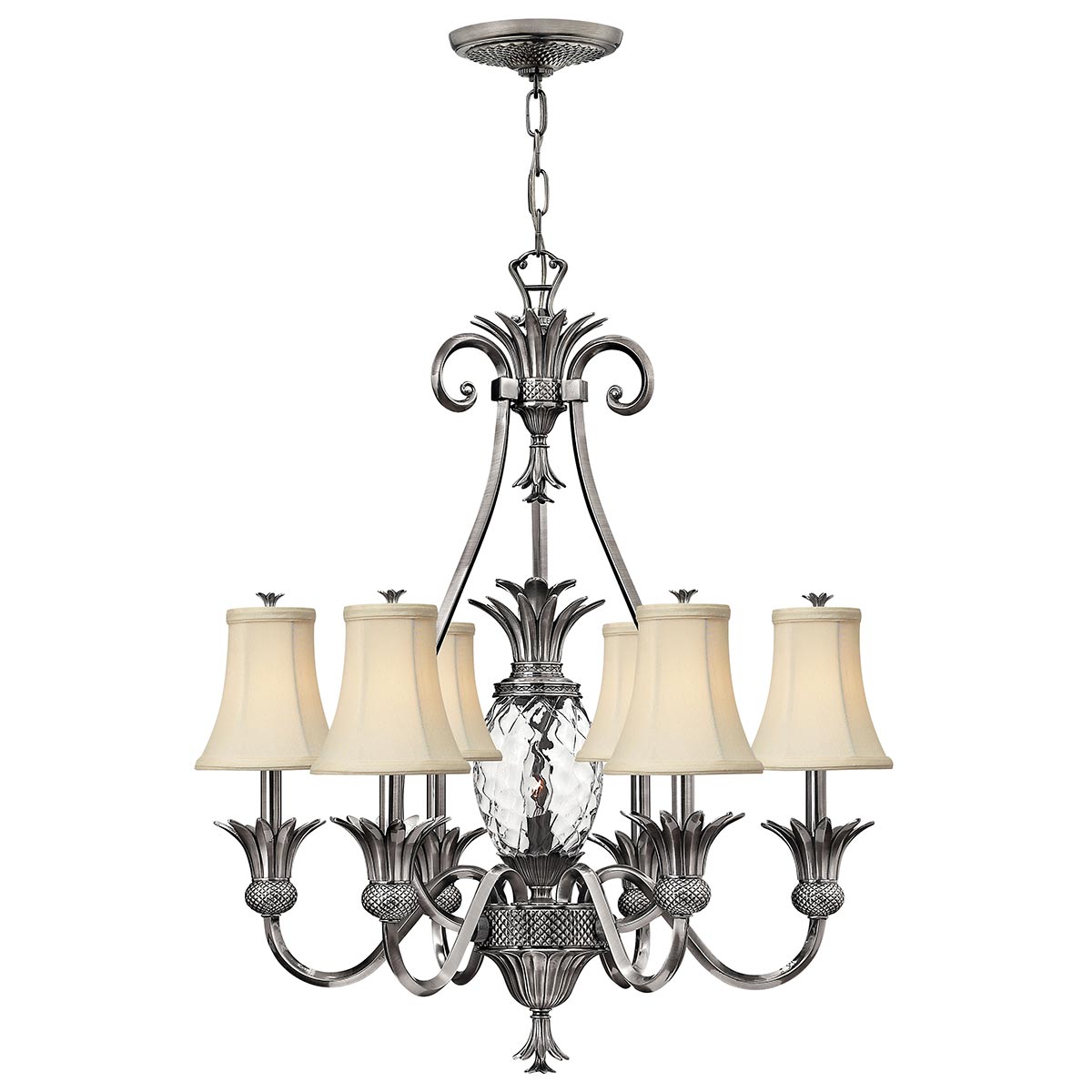 Hinkley | Plantation 7 Light Chandelier