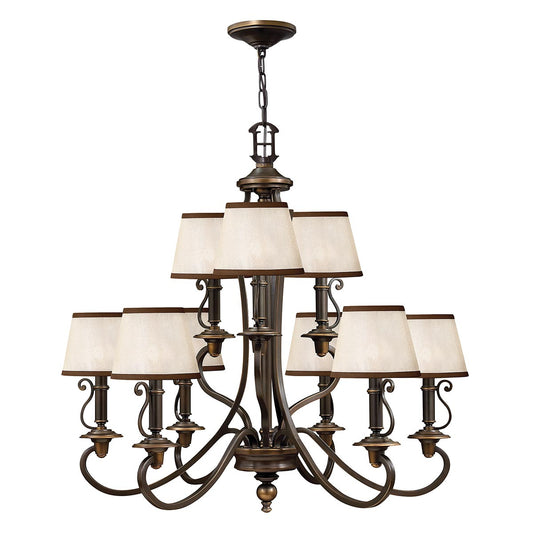 Hinkley | Plymouth 9 Light Chandelier