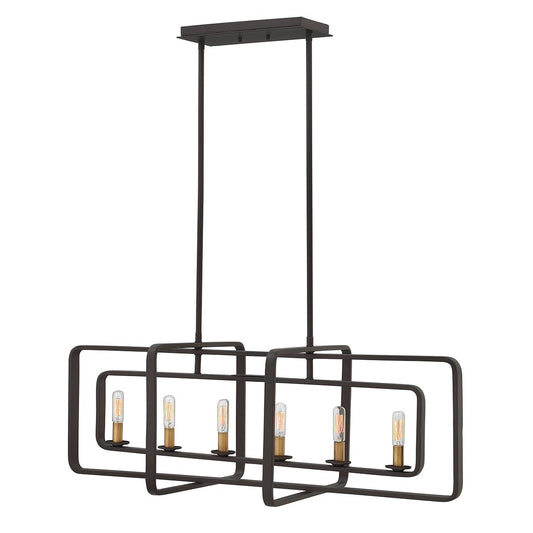 Hinkley | Quentin 6 Light Island Chandelier