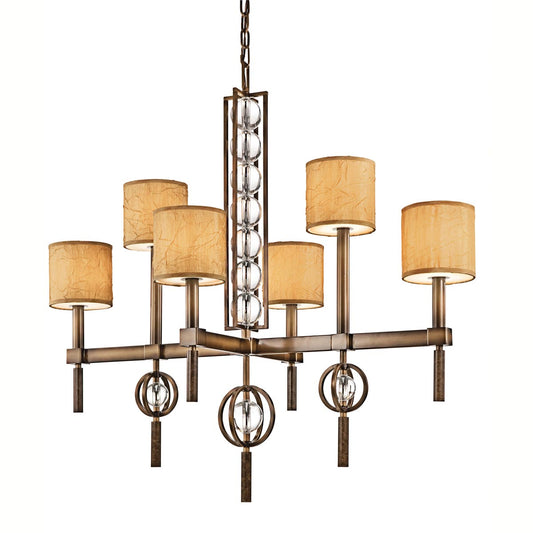 Kichler | Celestial 6 Light Rectangular Chandelier