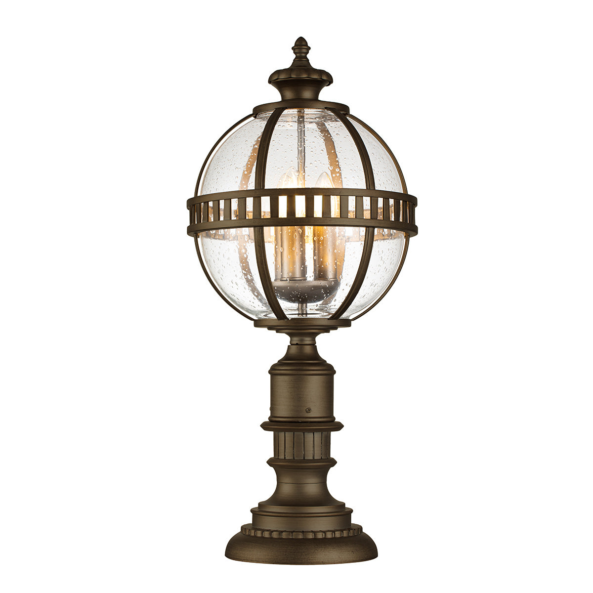 Kichler | Halleron 3 Light Pedestal Lantern