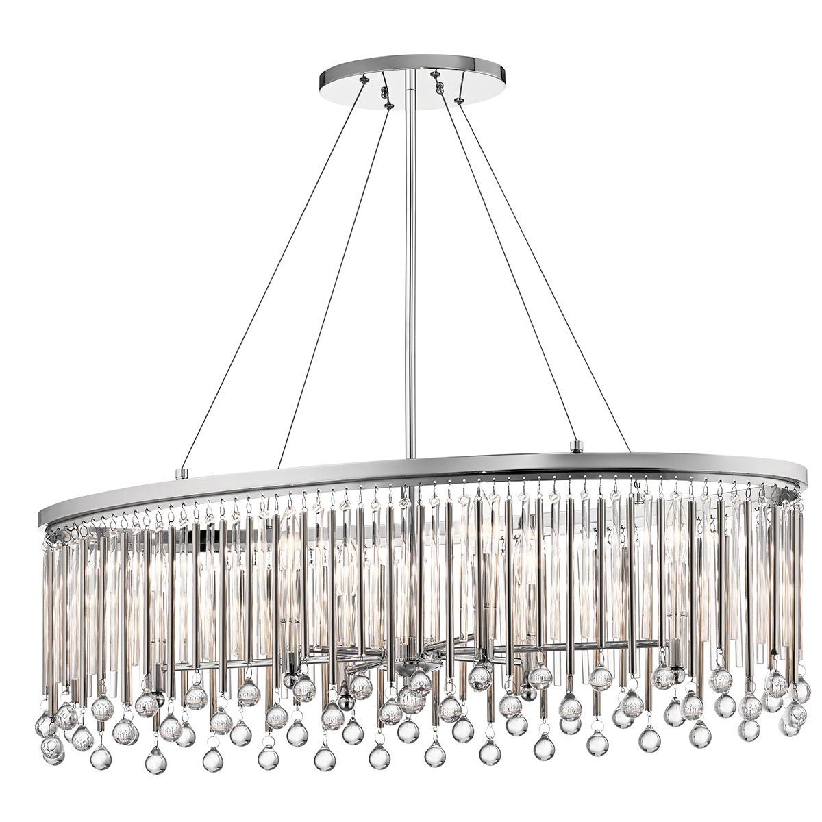 Kichler | Piper 6 Light Oval Chandelier/Pendant