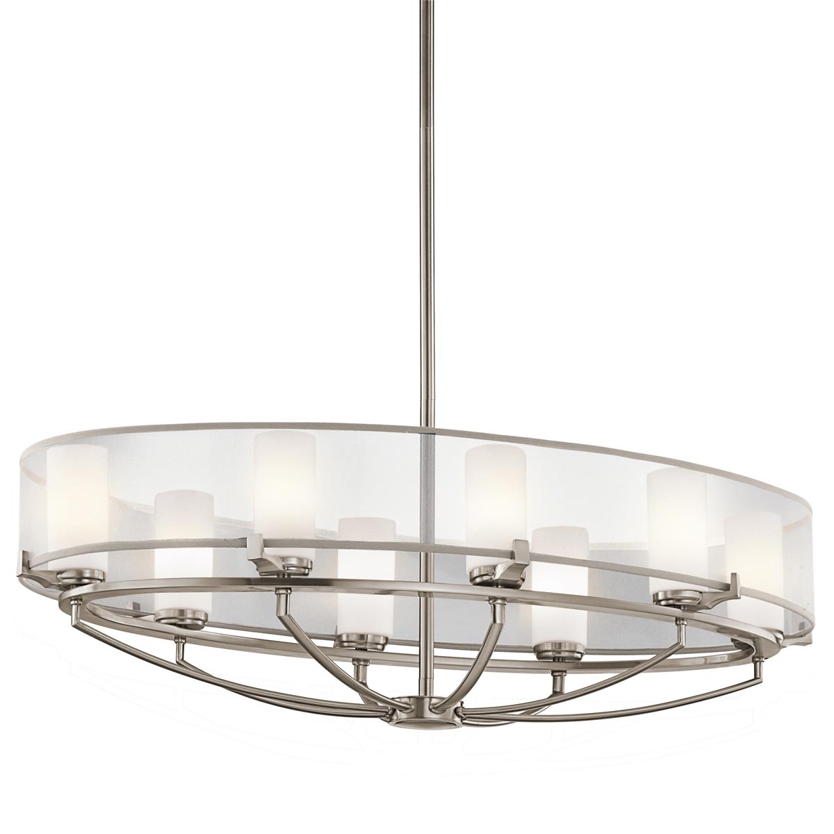 Kichler | Saldana 8 Light Oval Chandelier