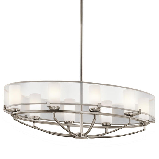 Kichler | Saldana 8 Light Oval Chandelier