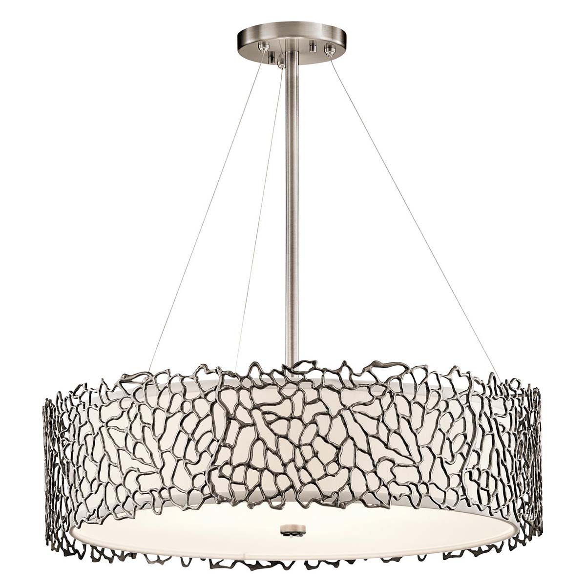 Kichler | Silver Coral 4 Light Pendant