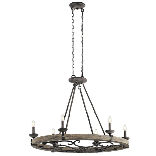 Kichler | Taulbee 6 Light Oval Chandelier