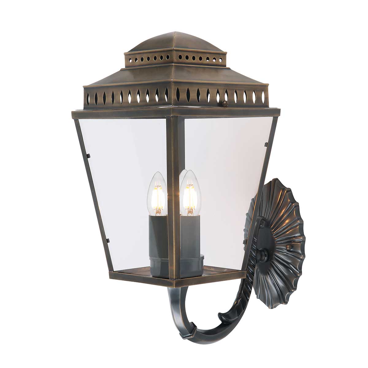 Elstead | Mansion House 3 Light Wall Lantern