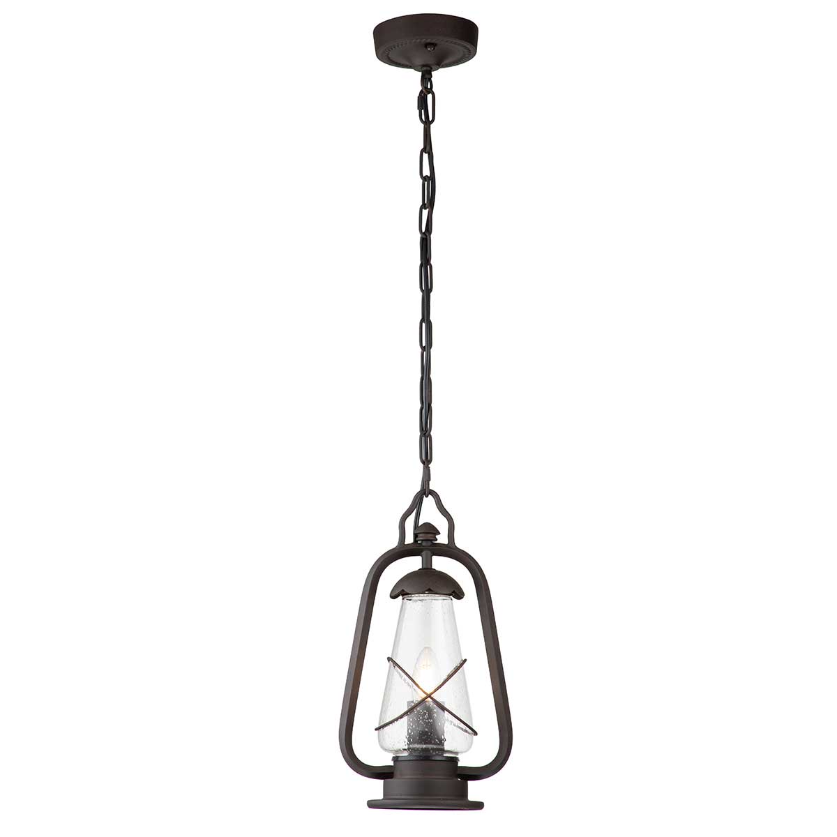 Elstead | Miners 1 Light Chain Lantern