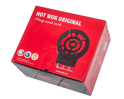 Hot Wok OG Wok Set 7KW, Includes 30CM Wok & Hose/Regulator