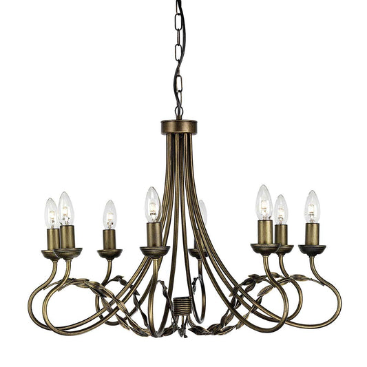 Elstead | Olivia 8 Light Chandelier