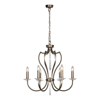 Elstead | Pimlico 6 Light Chandelier