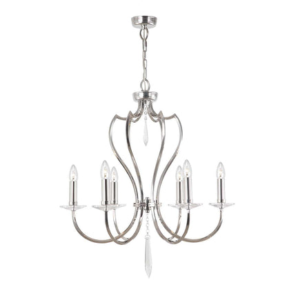 Elstead | Pimlico 6 Light Chandelier