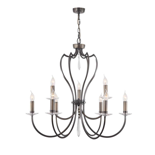 Elstead | Pimlico 9 Light Chandelier