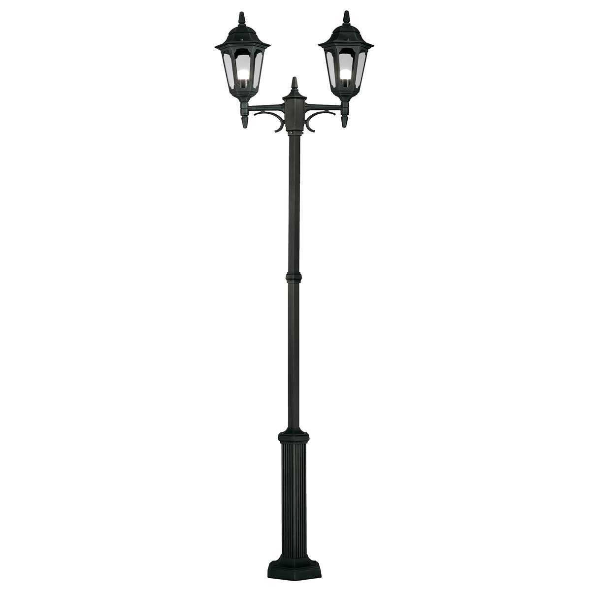 Elstead | Parish 2 Light Twin Lamp Post