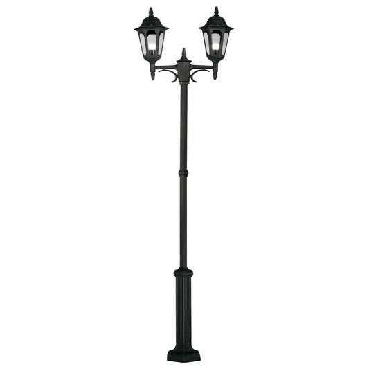 Elstead | Parish 2 Light Twin Lamp Post